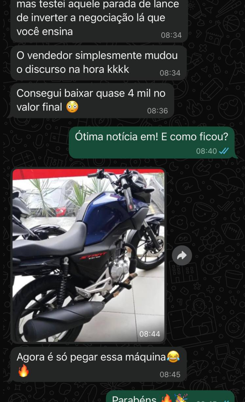 Exemplo de Negociação 3